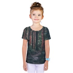 Forest Jungle Trees Tropics Kids  One Piece T-shirt