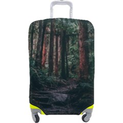 Forest Jungle Trees Tropics Luggage Cover (large)