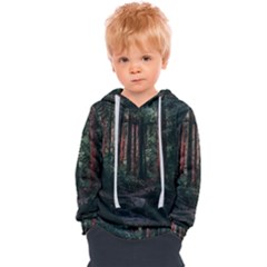 Forest Jungle Trees Tropics Kids  Overhead Hoodie