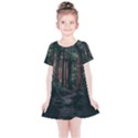 Forest Jungle Trees Tropics Kids  Simple Cotton Dress View1