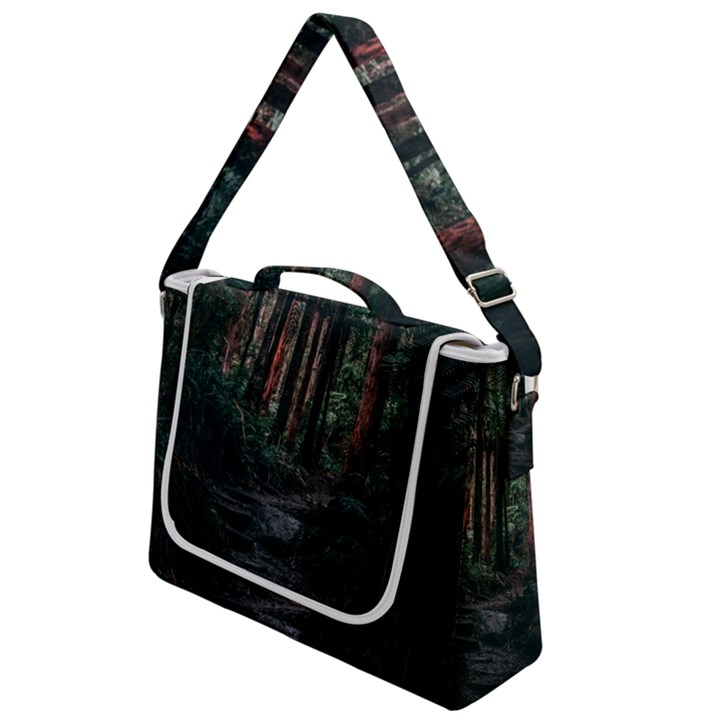 Forest Jungle Trees Tropics Box Up Messenger Bag