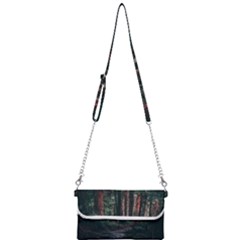 Forest Jungle Trees Tropics Mini Crossbody Handbag