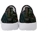 Forest Jungle Trees Tropics Kids  Slip On Sneakers View4