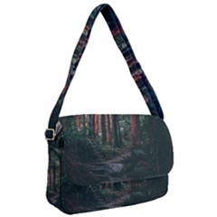 Forest Jungle Trees Tropics Courier Bag