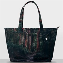 Forest Jungle Trees Tropics Back Pocket Shoulder Bag 