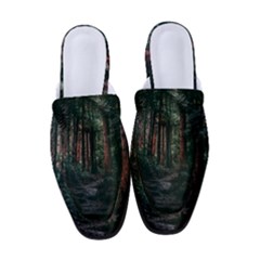 Forest Jungle Trees Tropics Women s Classic Backless Heels