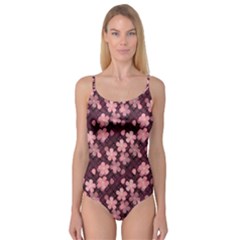 Cherry Blossoms Japanese Camisole Leotard 