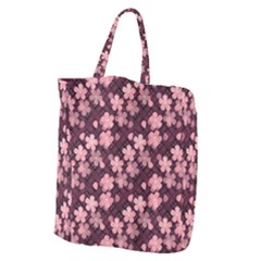 Cherry Blossoms Japanese Giant Grocery Tote