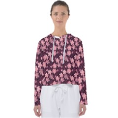 Cherry Blossoms Japanese Women s Slouchy Sweat