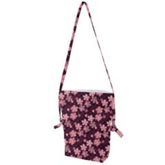 Cherry Blossoms Japanese Folding Shoulder Bag