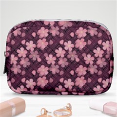 Cherry Blossoms Japanese Make Up Pouch (small)