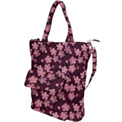 Cherry Blossoms Japanese Shoulder Tote Bag