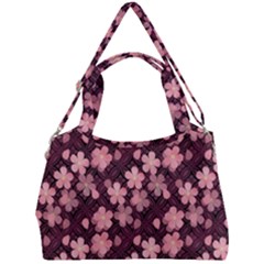 Cherry Blossoms Japanese Double Compartment Shoulder Bag