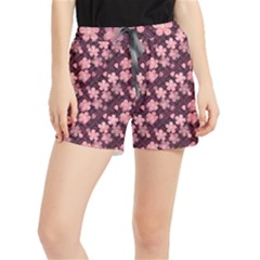 Cherry Blossoms Japanese Women s Runner Shorts