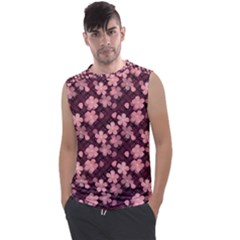 Cherry Blossoms Japanese Men s Regular Tank Top