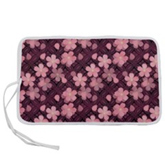 Cherry Blossoms Japanese Pen Storage Case (l)