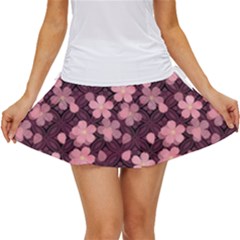 Cherry Blossoms Japanese Women s Skort by HermanTelo