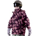 Cherry Blossoms Japanese Women s Zip Ski and Snowboard Waterproof Breathable Jacket View2