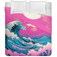 Waves Mountains Sky Duvet Cover Double Side (california King Size)