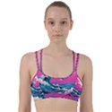 Waves Mountains Sky Line Them Up Sports Bra View1