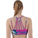 Waves Mountains Sky Line Them Up Sports Bra View2