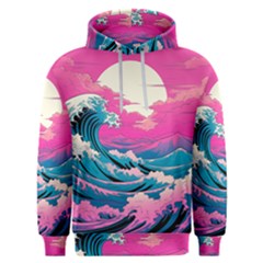 Waves Mountains Sky Men s Overhead Hoodie