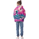 Waves Mountains Sky Kids  Oversized Hoodie View2