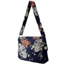 Japanese Wave Koi Illustration Pattern Full Print Messenger Bag (S) View2