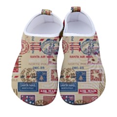 Letters Writing Paper Text Pattern Men s Sock-style Water Shoes