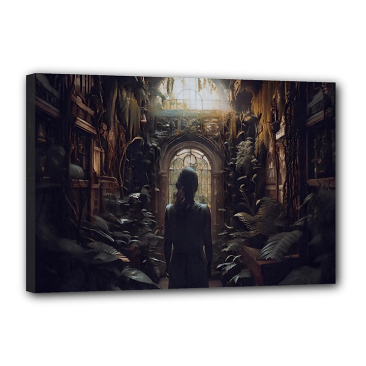 Mystic Reverie (AI) Canvas 18  x 12  (Stretched)