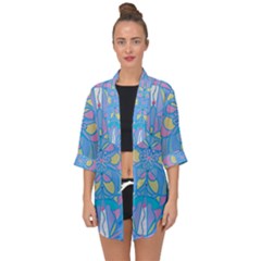 Vulnerability - Open Front Chiffon Kimono by tealswan