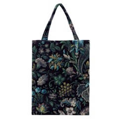 Pattern Flowers Plants Leaves Classic Tote Bag