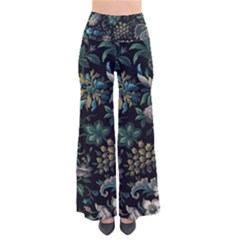 Pattern Flowers Plants Leaves So Vintage Palazzo Pants