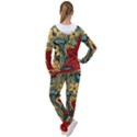 Pattern Shape Colorful Flower Leaves Women s Tracksuit View2