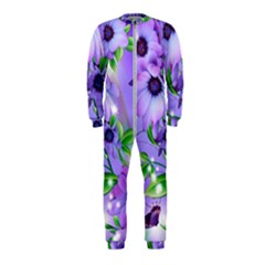 Purple Flower Nature Onepiece Jumpsuit (kids)