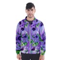 Purple Flower Nature Men s Windbreaker View1