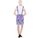 Purple Flower Nature Braces Suspender Skirt View2