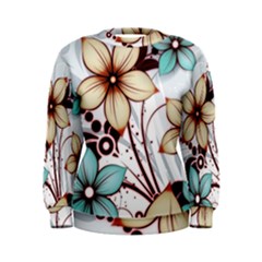 Flowers Flowers Pattern Women s Sweatshirt