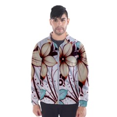 Flowers Flowers Pattern Men s Windbreaker