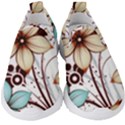 Flowers Flowers Pattern Kids  Slip On Sneakers View1