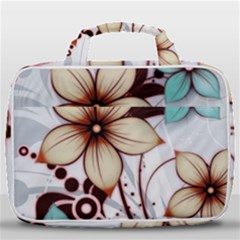 Flowers Flowers Pattern Travel Toiletry Bag With Hanging Hook