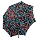 Leaves Pattern Patterns Colorful Hook Handle Umbrellas (Small) View2