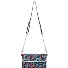 Leaves Pattern Patterns Colorful Mini Crossbody Handbag