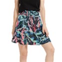 Leaves Pattern Patterns Colorful Waistband Skirt View1