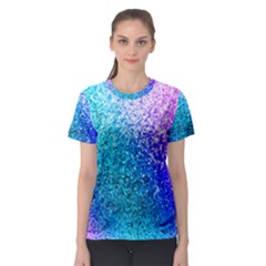 Rainbow Colors Colorful Pattern Women s Sport Mesh T-shirt