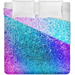 Rainbow Colors Colorful Pattern Duvet Cover Double Side (king Size)