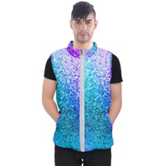 Rainbow Colors Colorful Pattern Men s Puffer Vest