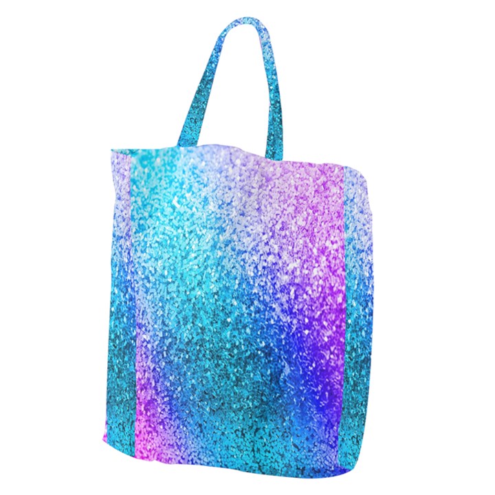 Rainbow Colors Colorful Pattern Giant Grocery Tote