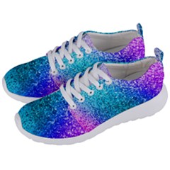 Rainbow Colors Colorful Pattern Men s Lightweight Sports Shoes