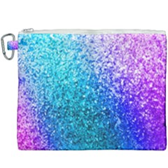 Rainbow Colors Colorful Pattern Canvas Cosmetic Bag (xxxl)